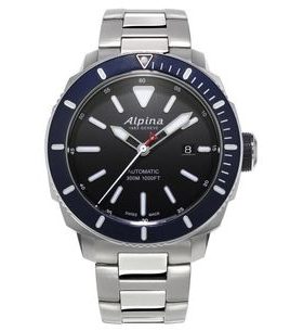 ALPINA SEASTRONG DIVER 300 AUTOMATIC AL-525LBN4V6B - DIVER 300 AUTOMATIC - BRANDS