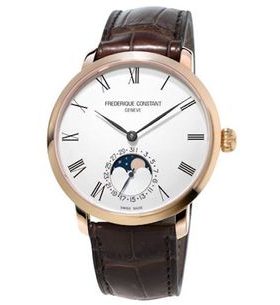 FREDERIQUE CONSTANT MANUFACTURE SLIMLINE MOONPHASE AUTOMATIC FC-705WR4S4 - MANUFACTURE - ZNAČKY