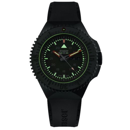 TRASER P69 BLACK STEALTH GREEN PRYŽ - TACTICAL - ZNAČKY