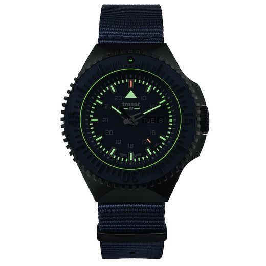 TRASER P69 BLACK STEALTH BLUE NATO - TACTICAL - ZNAČKY