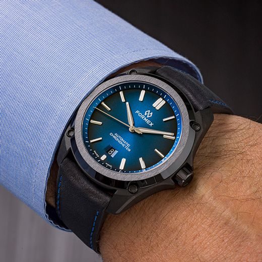 FORMEX ESSENCE LEGGERA FORTYONE AUTOMATIC CHRONOMETER ELECTRIC BLUE - ESSENCE LEGGERA - ZNAČKY