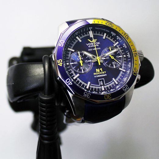 VOSTOK EUROPE N-1 ROCKET CHRONO LINE 6S21/2255253 - ROCKET N-1 - ZNAČKY