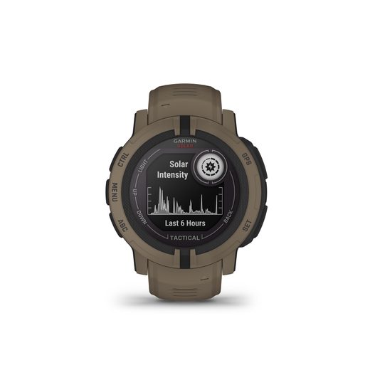 GARMIN INSTINCT® 2 SOLAR TACTICAL EDITION TACTICAL EDITION, COYOTE TAN 010-02627-04 - INSTINCT 2 SOLAR - ZNAČKY