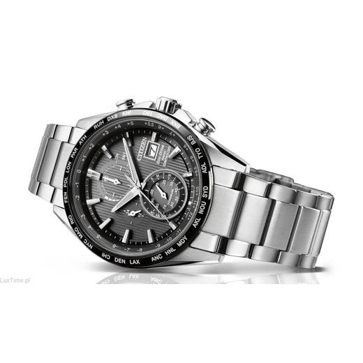 CITIZEN RADIO CONTROLLED CHRONO TITANIUM AT8154-82E - SUPER TITANIUM - ZNAČKY