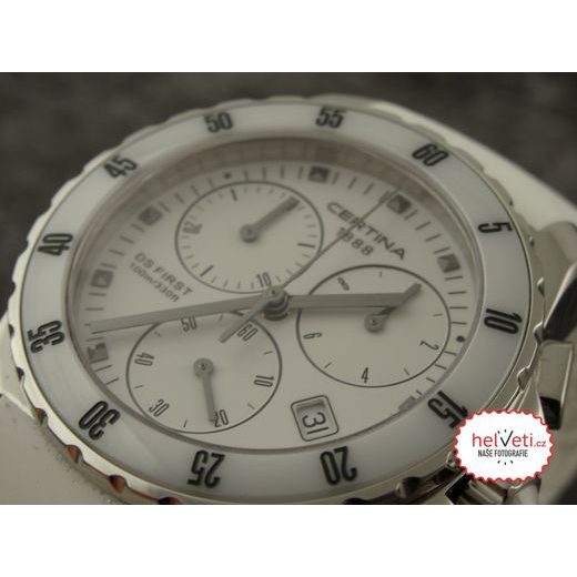 CERTINA DS FIRST LADY CERAMIC CHRONOGRAPH C014.217.17.011.00 - CERTINA - ZNAČKY