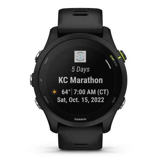 GARMIN FORERUNNER® 255 MUSIC BLACK 010-02641-30 - FORERUNNER 255 - BRANDS