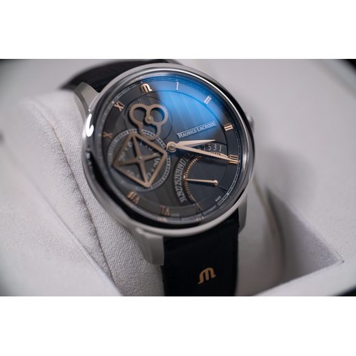 MAURICE LACROIX MASTERPIECE SQUARE WHEEL RETROGRADE MP6058-SS001-310-1 - MASTERPIECE - ZNAČKY