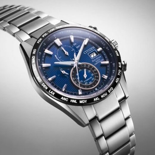 CITIZEN RADIO CONTROLLED CHRONO TITANIUM AT8154-82L - CITIZEN - ZNAČKY