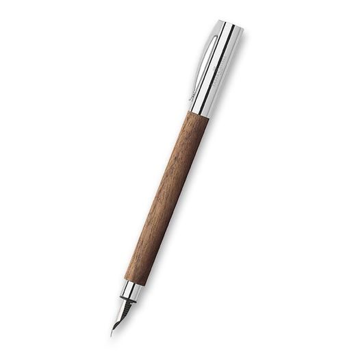 PLNICÍ PERO FABER-CASTELL AMBITION WALNUT WOOD 0021/1485800 - PLNICÍ PERA - OSTATNÍ