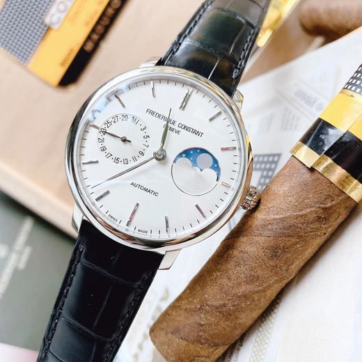 FREDERIQUE CONSTANT MANUFACTURE SLIMLINE MOONPHASE AUTOMATIC FC-702S3S6 - MANUFACTURE - ZNAČKY