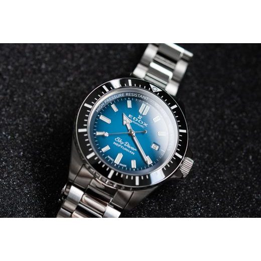 EDOX SKYDIVER NEPTUNIAN AUTOMATIC 80120-3NM-BUIDN - BLACK FRIDAY - HODINKY