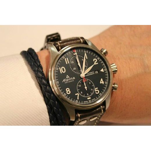 ALPINA STARTIMER PILOT AUTOMATIC CHRONOGRAPH AL-725B4S6 - ALPINA - ZNAČKY