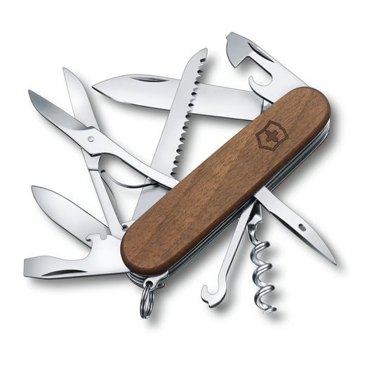 NŮŽ VICTORINOX HUNTSMAN WOOD 1.3711.63B1 - KAPESNÍ NOŽE - OSTATNÍ