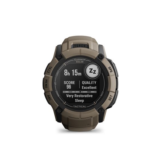 GARMIN INSTINCT® 2X SOLAR – TACTICAL EDITION/ COYOTE TAN 010-02805-02 - INSTINCT 2X SOLAR - ZNAČKY