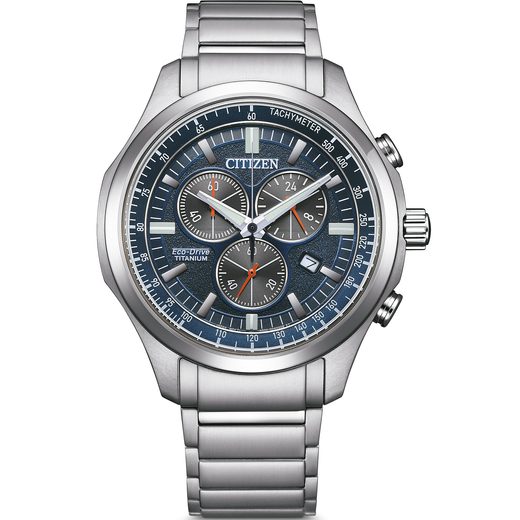 CITIZEN ECO-DRIVE SPORTS CHRONOGRAPH SUPER TITANIUM AT2530-85L - SUPER TITANIUM - ZNAČKY