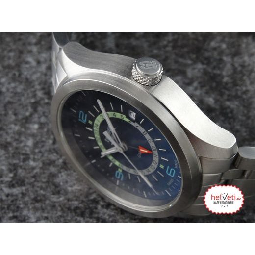 TRASER AURORA GMT BLUE - KŮŽE - CLASSIC - ZNAČKY