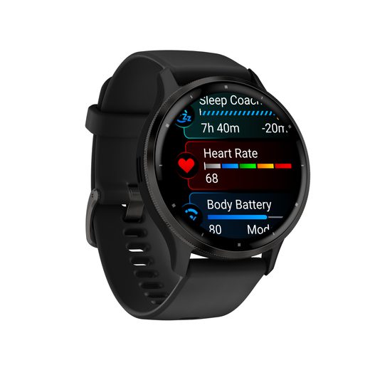 GARMIN VENU® 3 SLATE/BLACK, SILICONE BAND 010-02784-01 - VENU - ZNAČKY