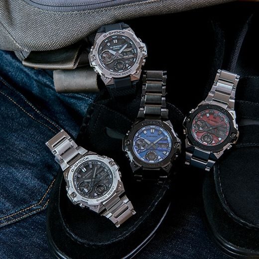 CASIO G-SHOCK GST-B400-1AER - G-STEEL - ZNAČKY