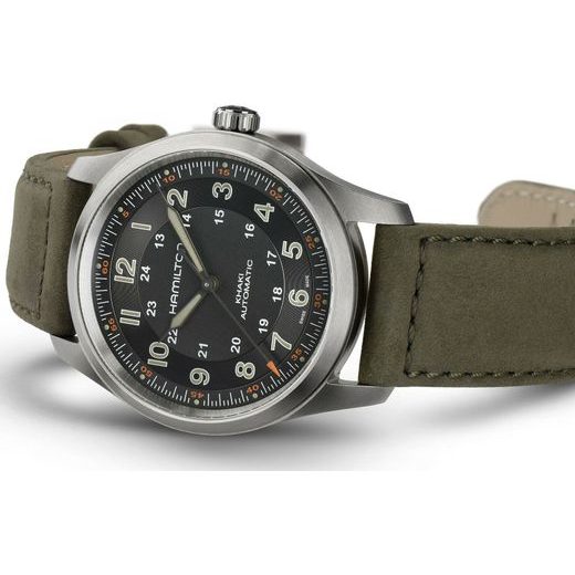 HAMILTON KHAKI FIELD TITANIUM AUTO H70205830 - KHAKI FIELD - ZNAČKY