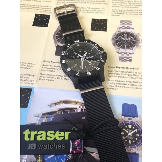 TRASER P 6600 TYPE 6 MIL-G SAPPHIRE TRITIUM NATO - TACTICAL - ZNAČKY