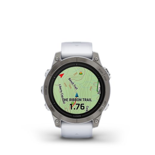 GARMIN EPIX™ PRO (GEN 2) SAPPHIRE EDITION TITANIUM / WHITESTONE BAND - 010-02803-21 - EPIX - BRANDS