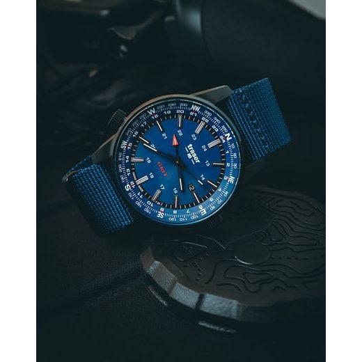 TRASER P68 PATHFINDER GMT BLUE, NATO - TACTICAL - BRANDS