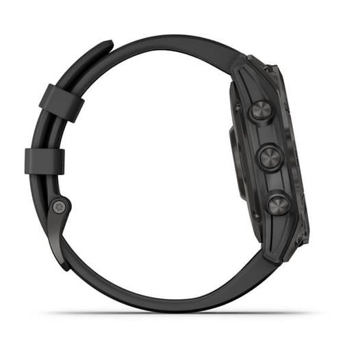 GARMIN EPIX™ 47MM STANDART EDITION SAPPHIRE, TITAN BLACK/ BLACK SILICONE BAND - 010-02582-11 - EPIX - ZNAČKY