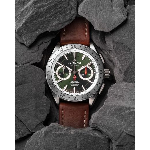 ALPINA ALPINER 4 CHRONOGRAPH AUTOMATIC AL-860GRS5AQ6 - ALPINER 4 CHRONOGRAPH - ZNAČKY