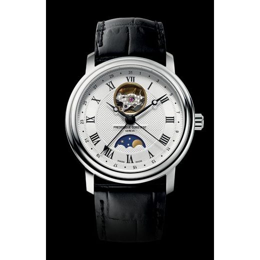 FREDERIQUE CONSTANT CLASSICS HEART BEAT MOONPHASE DATE AUTOMATIC FC-335MC4P6 - CLASSICS GENTS - WATCHES