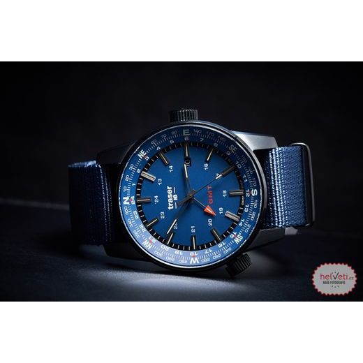 TRASER P68 PATHFINDER GMT BLUE, NATO - TACTICAL - BRANDS