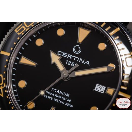 CERTINA DS ACTION DIVER POWERMATIC 80 TITANIUM C032.607.48.051.00 - DS ACTION - ZNAČKY