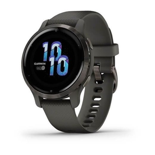 GARMIN VENU2S SLATE/BLACK BAND 010-02429-10 - VENU2S - BRANDS