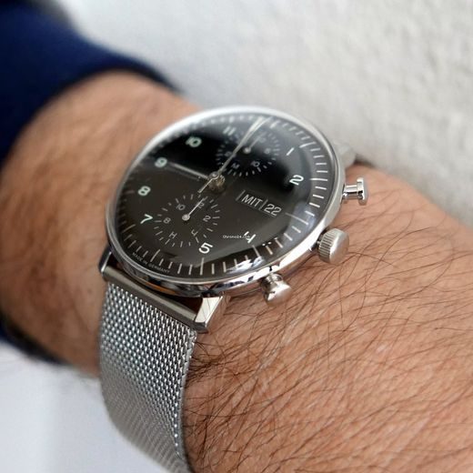 JUNGHANS MAX BILL CHRONOSCOPE 027/4500.48 - JUNGHANS - ZNAČKY