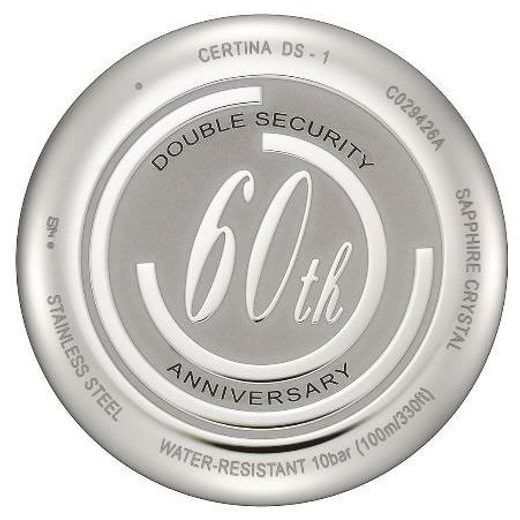 CERTINA DS-1 BIG DATE 60TH ANNIVERSARY C029.426.11.091.60 - DS-1 - ZNAČKY