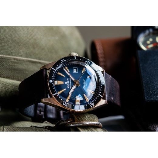 EDOX SKYDIVER DATE AUTOMATIC 80126-BRN-BUIDR LIMITED EDITION - SKYDIVER - BRANDS