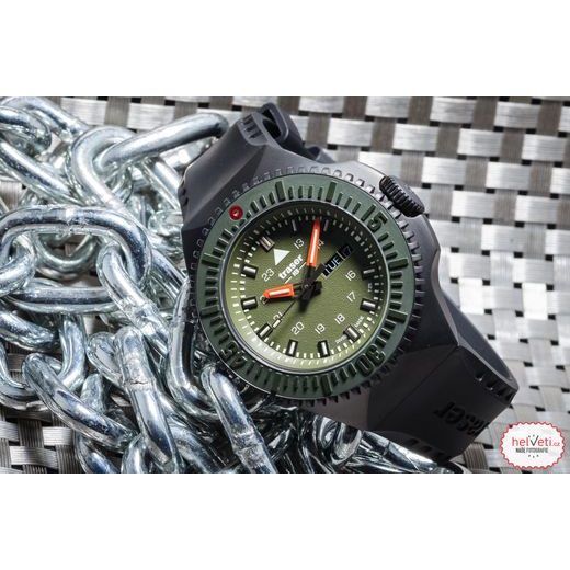 TRASER P69 BLACK STEALTH GREEN PRYŽ - TACTICAL - ZNAČKY