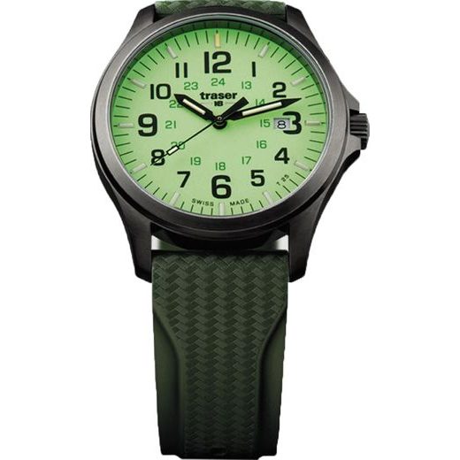 TRASER P67 OFFICER PRO GUNMETAL LIME SILIKON - HERITAGE - ZNAČKY