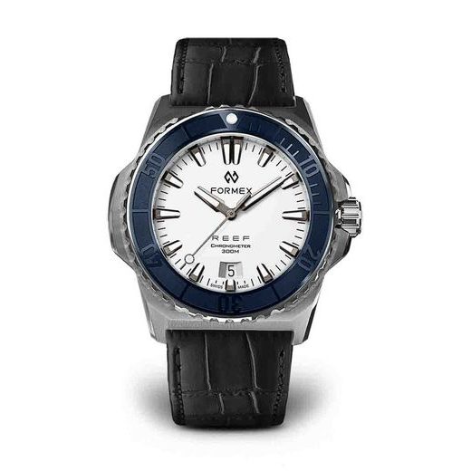 FORMEX REEF 39,5 AUTOMATIC CHRONOMETER WHITE DIAL - REEF - ZNAČKY
