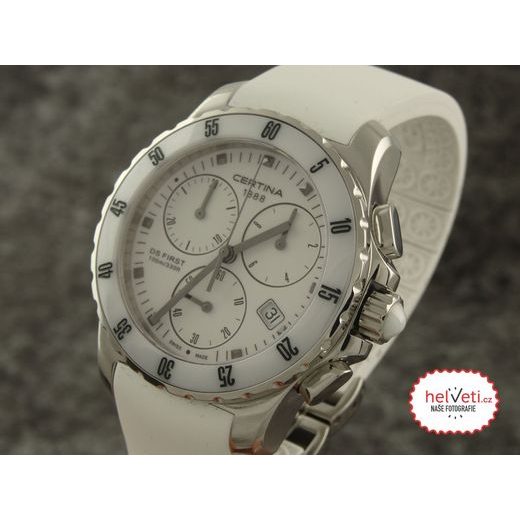 CERTINA DS FIRST LADY CERAMIC CHRONOGRAPH C014.217.17.011.00 - CERTINA - ZNAČKY