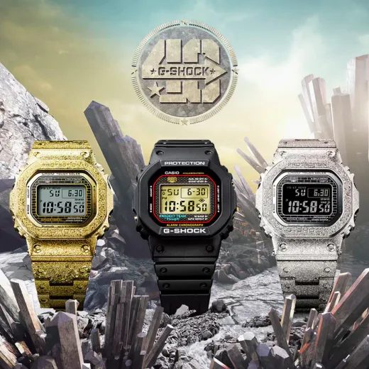 CASIO G-SHOCK GMW-B5000PS-1ER 40TH ANNIVERSARY RECRYSTALLIZED - G-SHOCK - ZNAČKY