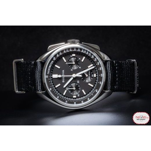 BULOVA 96A225 LUNAR PILOT CHRONOGRAPH WATCH - ARCHIVE SERIES - ZNAČKY