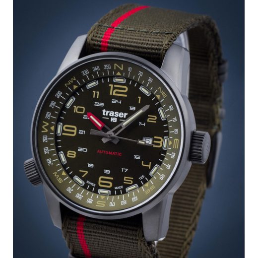 TRASER P68 PATHFINDER AUTOMATIC GREEN NATO - TACTICAL - ZNAČKY
