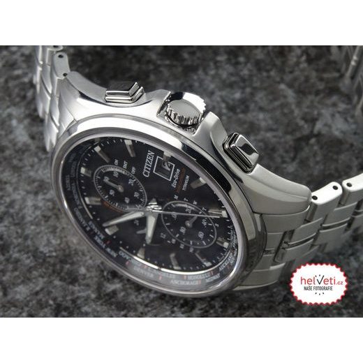 CITIZEN RADIO CONTROLLED CHRONO TITANIUM AT8130-56E - CITIZEN - ZNAČKY