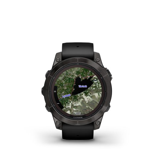 GARMIN FĒNIX 7 PRO SAPPHIRE SOLAR EDITION CARBON GRAY DLC TITANIUM / BLACK BAND - 010-02777-11 - FENIX 7 - ZNAČKY