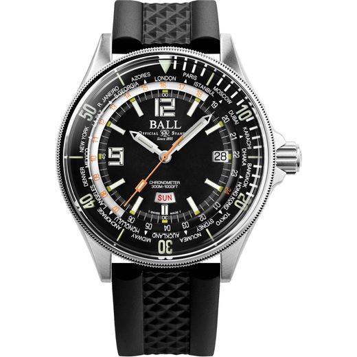 BALL ENGINEER MASTER II DIVER WORLDTIME LIMITED EDITION COSC DG2232A-PC-BK - ENGINEER MASTER II - ZNAČKY
