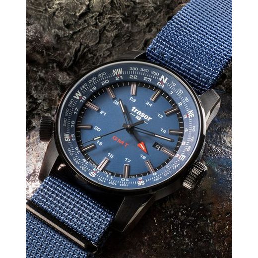 TRASER P68 PATHFINDER GMT BLUE NATO - TACTICAL - ZNAČKY