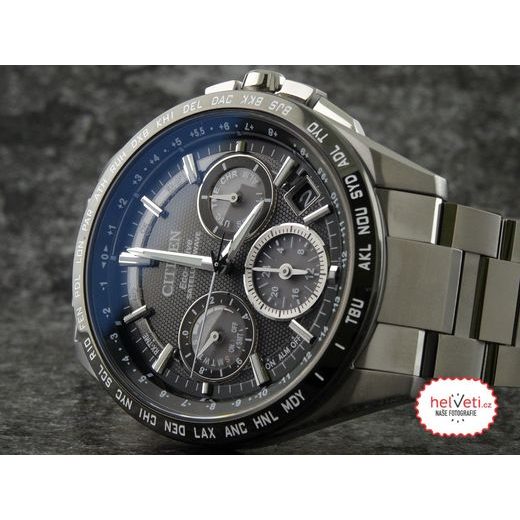 CITIZEN SATELLITE WAVE CC9015-54E - SUPER TITANIUM - ZNAČKY