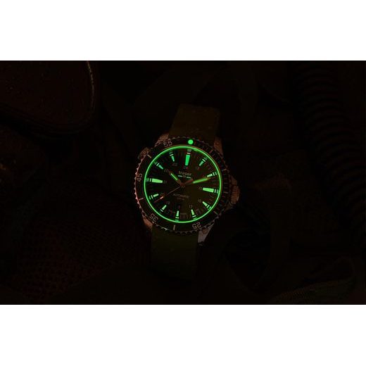 TRASER P67 DIVER AUTOMATIC GREEN ZELENÁ PRYŽ - HERITAGE - ZNAČKY