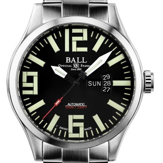 BALL ENGINEER MASTER II AVIATOR NM1080C-S14A-BK - BALL - ZNAČKY