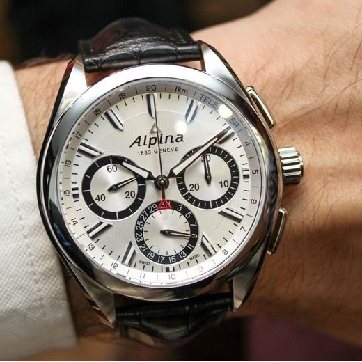 ALPINA ALPINER 4 MANUFACTURE FLYBACK CHRONOGRAPH AL-760SB5AQ6 - ALPINA - ZNAČKY